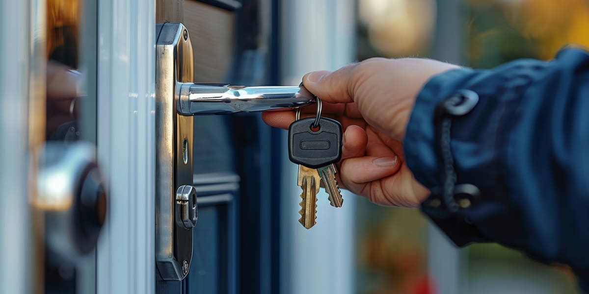 cerradura de seguridad para mejorar la seguridad en casa